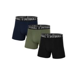 Bokserki męskie Pitbull Fly 3-pak. Bokserki męskie PITBULL, m, bez wzorów. Za 109.00 zł.