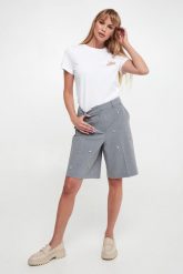 Bermudy damskie TWINSET ACTITUDE. Szorty damskie Twinset Milano, l, bez wzorów. W wyprzedaży za 564.85 zł.