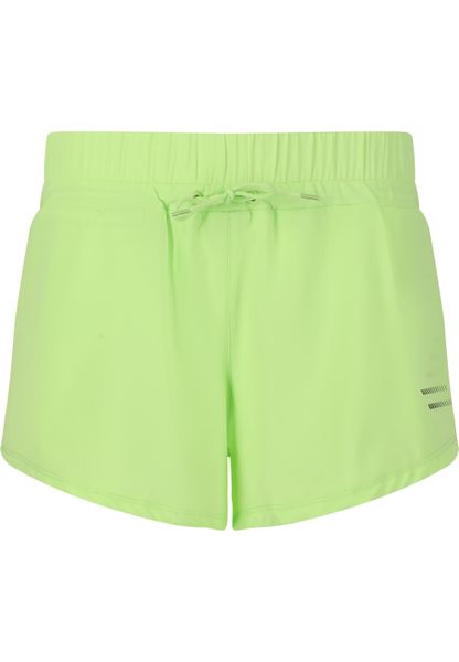 Shorty damski Endurance Tarja. Zielone szorty sportowe damskie Endurance, s, bez wzorów, z materiału, sportowe, do biegania. Za 135.00 zł.