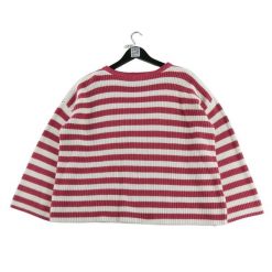 Second life - Damski czerwony sweter - Jak nowy. Czerwone swetry damskie Ralph Lauren, bez wzorów, bez kołnierzyka, bez ramiączek, bez kaptura. Za 148.01 zł.