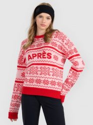 4F Sweter z wełną damski - czerwony S. Czerwone swetry damskie 4f, s, bez wzorów, z wełny, klasyczne, bez kołnierzyka, bez ramiączek, bez kaptura. Za 299.99 zł.