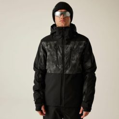 Second Life - Kurtka narciarska męska Dare 2b DMP610... - Stan Dobry. Brązowe kurtki snowboardowe męskie Dare 2b, m, bez wzorów, z puchu, bez kaptura, narciarskie. Za 336.99 zł.