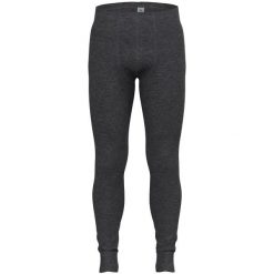 Legginsy termoaktywne męskie Odlo ACTIVE WARM ECO. Szare legginsy sportowe męskie Odlo, l, bez wzorów, na fitness i siłownię. W wyprzedaży za 174.99 zł.