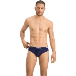 Kostium kąpielowy męskie Puma Swim Men Logo Swim Brief 1p. Niebieskie kąpielówki męskie Puma, m, bez wzorów, z poliamidu, do pływania. Za 290.00 zł.