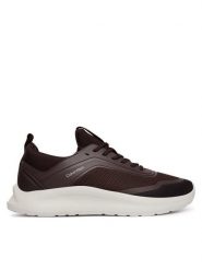 Calvin Klein Sneakersy Light Eva Run Lace Sock Mm HM0HM02164 Bordowy. Czerwone buty sportowe męskie Calvin Klein, z materiału, bez zapięcia. Za 449.99 zł.
