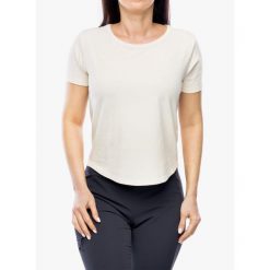 Koszulka bawełniana damska Royal Robbins Basecamp Boxy Tee. Niebieskie koszulki sportowe damskie ROYAL ROBBINS, bez wzorów, z bawełny, bez kołnierzyka, bez ramiączek. Za 181.99 zł.