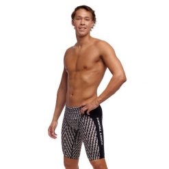 Spodenki kąpielówki męskie Funkita Jammery Dark Nights. Szare kąpielówki męskie FUNKY TRUNKS, m, bez wzorów, do pływania. Za 269.37 zł.