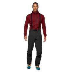 Spodnie turystyczne męskie Black Diamond DAWN PATROL PANTS. Czarne spodnie snowboardowe męskie Black Diamond, na zimę, m, bez wzorów, narciarskie. Za 598.99 zł.
