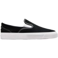 Adidasy Converse One Star Cc Slip Pro, Dla obu płci. Czarne trampki i tenisówki damskie Converse, bez wzorów, z zamszu, retro, bez zapięcia. Za 390.00 zł.