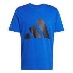 Koszulka męska adidas Essentials Big Logo. Czarne buty sportowe męskie Adidas, m, bez wzorów, z bawełny, bez kołnierzyka, bez ramiączek, na fitness i siłownię. Za 105.99 zł.