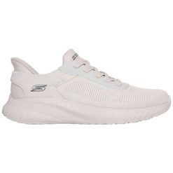 Buty sportowe męskie Skechers Bobs Squad Chaos. Białe buty sportowe męskie Skechers, bez zapięcia, na fitness i siłownię. Za 329.99 zł.