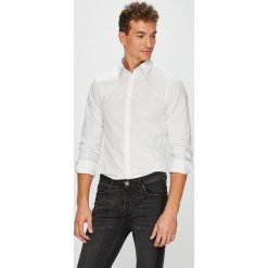 Guess Jeans - Koszula Sunset. Szare koszule męskie Guess Jeans, z bawełny, z klasycznym kołnierzykiem, z długim rękawem. Za 349.90 zł.