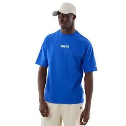T-shirty New Era Cap Graphic. Brązowe t-shirty męskie New Era, l, bez wzorów, z materiału, bez kołnierzyka. Za 194.50 zł.