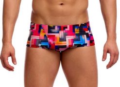 Kąpielówki Funky Trunks Putty Rules - trunki męskie. Brązowe kąpielówki męskie FUNKY TRUNKS, l, bez wzorów, z materiału, na fitness i siłownię. Za 159.00 zł.