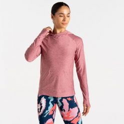 Damska bluza sportowa z kapturem Sprint City. Czerwone bluzy sportowe damskie Dare 2b, bez wzorów, z kapturem, do biegania. W wyprzedaży za 129.99 zł.
