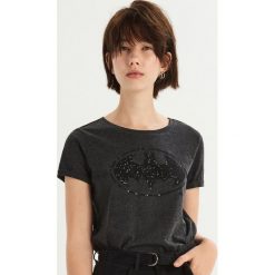 T-shirt Batman - Szary. Szare t-shirty damskie Sinsay, z motywem z bajki. Za 39.99 zł.