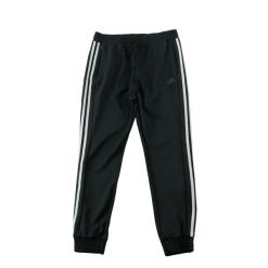 Second life - Jogginsy męskie Adidas AeroReady 3 paski - Stan dobry. Czarne paski damskie Adidas, bez wzorów, z materiału, sportowe. Za 105.12 zł.