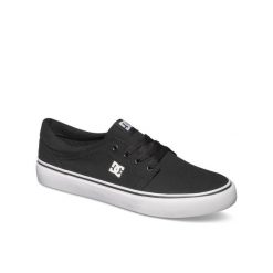 Buty dla Mężczyzn TRASE TX Czarny. Szare trampki męskie DC Shoes, bez wzorów, z bawełny, bez zapięcia. Za 296.75 zł.