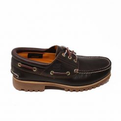 Buty Eleganckie Autentyczne 3 Oczka Lug Md Brązowe Dorosłych. Brązowe eleganckie półbuty Timberland, z materiału, eleganckie, bez zapięcia. Za 795.40 zł.