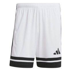 Spodenki męskie adidas Squadra 25. Białe krótkie spodenki sportowe męskie Adidas, l, bez wzorów, z materiału, do piłki nożnej. Za 117.10 zł.