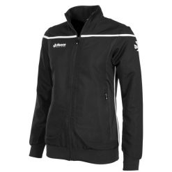 Damska kurtka Reece Varsity czarno-biała. Białe kurtki damskie REECE, l, bez wzorów, z materiału, bez kaptura, na fitness i siłownię. Za 210.99 zł.