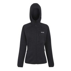 Bluza Polarowa Damska Z Kapturem Newhill. Czarne bluzy damskie Regatta, bez wzorów, z polaru, z kapturem, trekkingowe. Za 126.99 zł.