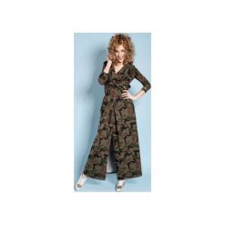 Sukienka Rachel Maxi - Moro. Zielone sukienki damskie Madnezz, moro, sportowe, z kopertowym dekoltem. Za 279.00 zł.