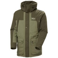 Kurtka puchowa Helly Hansen Escape. Zielone kurtki męskie Helly Hansen, na zimę, m, bez wzorów, z puchu, bez kaptura. Za 1,686.00 zł.