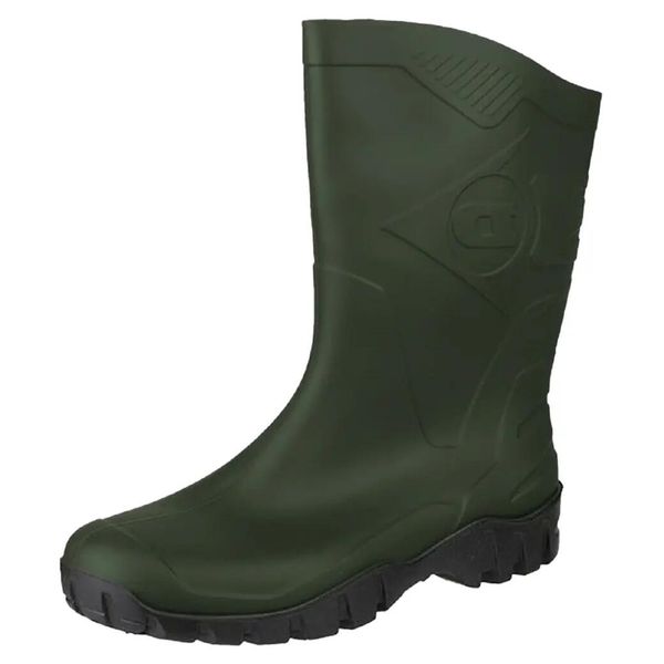 Buty robocze Dunlop Dee. Zielone trekkingi męskie Dunlop, outdoorowe. Za 94.58 zł.