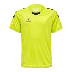 Koszulka dziecięca Hummel hmlCORE XK. Zielone t-shirty dla chłopców Hummel, bez wzorów, bez ramiączek. Za 114.50 zł.