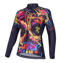 Koszulka rowerowa z długim rękawem damska madani. Czarne bluzy sportowe damskie MADANI, l, bez wzorów, bez kołnierzyka, bez ramiączek, rowerowe. Za 99.00 zł.