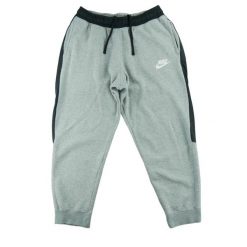Second life - Nike spodnie dresowe męskie - Jak nowy. Szare spodnie sportowe męskie Nike, l, bez wzorów, z dresówki, do biegania. Za 127.76 zł.