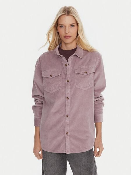 Roxy Koszula Let It Go Cord ERJWT03700 Fioletowy Regular Fit. Fioletowe bluzki damskie Roxy, xl, bez wzorów, z bawełny, bez kołnierzyka, bez ramiączek. Za 319.99 zł.