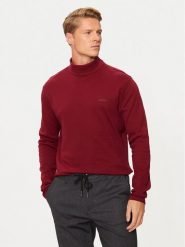 Hechter Paris Golf 75001 142905 Czerwony Regular Fit. Czerwone bluzki z długim rękawem męskie Hechter Paris, m, bez wzorów, z bawełny, bez kołnierzyka. Za 109.99 zł.