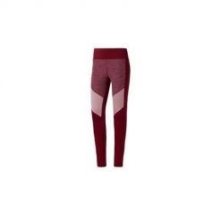 Spodnie sportowe damskie Reebok US Melange Tight. Czerwone spodnie sportowe damskie Reebok, bez wzorów. Za 256.00 zł.