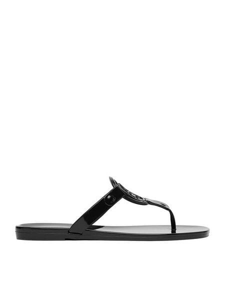 Nine West Japonki CEO-CT0906-1 Czarny. Czarne klapki damskie Nine West, bez wzorów, z syntetyku, bez obcasa. Za 79.99 zł.