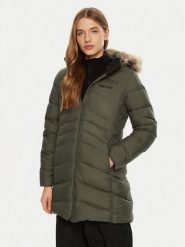 Marmot Płaszcz zimowy Montreal M15838 Zielony Regular Fit. Zielone płaszcze damskie Marmot, na zimę, m, bez wzorów, z syntetyku, bez kaptura. Za 1,679.00 zł.