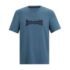 T-shirt Męski Fingal. Niebieskie t-shirty męskie Regatta, l, bez wzorów, z elastanu, bez kołnierzyka. Za 76.99 zł.