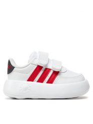 Adidas Sneakersy Breaknet 2.0 Cf I JH6678 Biały. Białe buty sportowe chłopięce Adidas, bez wzorów, ze skóry, bez zapięcia. Za 109.99 zł.