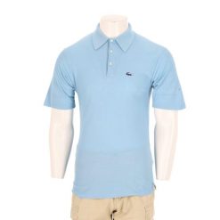 Second life - Koszulka polo męska Izod - Stan bardzo dobry. Niebieskie koszulki polo męskie Lacoste, l, bez wzorów, casualowe, bez ramiączek. Za 127.76 zł.