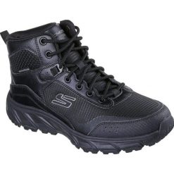 Buty Skechers Hillcrest 2.0 - Woodrock Peak, Mężczyźni. Czarne buty sportowe męskie Skechers, z syntetyku, bez zapięcia, na fitness i siłownię. Za 379.90 zł.