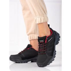 Wygodne buty trekkingowe damskie DK czarne. Czarne trekkingi damskie . Za 260.45 zł.