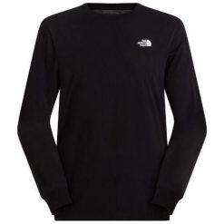 Bluza turystyczna męska The North Face M Evolution Simple Dome L/S Tee. Czarne bluzy męskie The North Face, l, bez wzorów, bez kaptura. Za 141.00 zł.