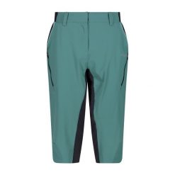 Szorty damskie rowerowe CMP 3. Zielone szorty sportowe damskie CMP, xs, bez wzorów, sportowe. Za 380.00 zł.