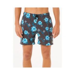 Spodenki surfingowe męskie Rip Curl Surf Revival Floral Volley Czarny. Czarne kąpielówki męskie Rip Curl, m, bez wzorów. Za 179.00 zł.