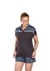 Damska koszulka polo Erima Change. Czarne koszulki sportowe damskie Erima, bez wzorów, z materiału, bez kołnierzyka, bez ramiączek, do piłki nożnej. Za 189.50 zł.