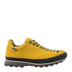 Buty turystyczne męskie LOMER Bio Naturale Low Mtx. Żółte eleganckie półbuty Lomer, z gumy, eleganckie, bez zapięcia. Za 779.99 zł.