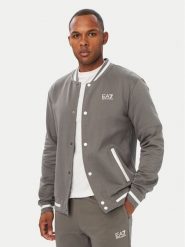 EA7 Emporio Armani Bluza 7M002146 AF10377 U8085 Szary Regular Fit. Szare bluzy męskie EA7 Emporio Armani, m, bez wzorów, z bawełny, bez kaptura. Za 549.99 zł.