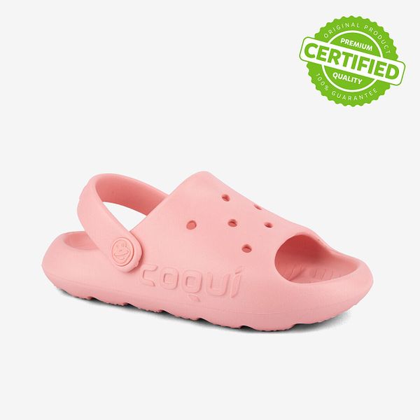 Sandały Coqui Maya dla dziewczynki róż pastelowy. Czerwone sandały dziewczęce 909, bez zapięcia. Za 121.99 zł.