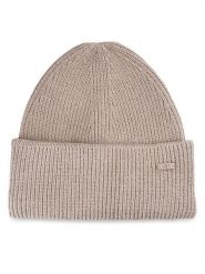 4F Czapka 4FWAW24ACAPF447 Brązowy. Brązowe rękawiczki damskie 4f, na zimę, bez wzorów, z materiału. Za 69.99 zł.